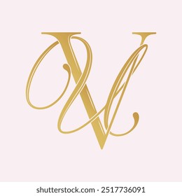 UV, VU, logotipo UV, Letra UV, monograma UV, vetor, logotipo, Iniciais de Monograma de Casamento, Logotipo de Casamento, Monograma de Casamento, Design de Logotipo