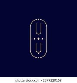 UV wedding lie monogram with high quality professional design that will print well across any print media