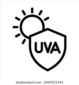 uva in flat design style