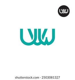 UVW Logo Letter Monogram Design