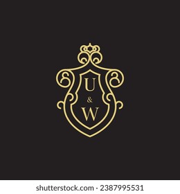 Erstmaliges Logo der UW-Linie in hochwertigem professionellem Design, das gut auf allen Printmedien gedruckt werden kann