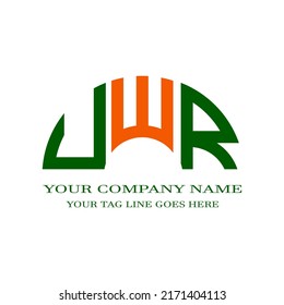 Uwr Letter Logo Creative Design Vector Stock Vector (Royalty Free ...