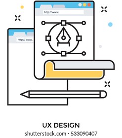 Ux Design Vector Icon