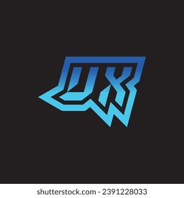 UX initial inspiration logo design esport and gaming clan ideas