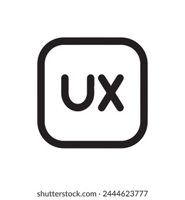 UX line icon design for you project