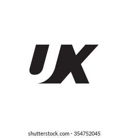 UX Negative Space Letter Logo