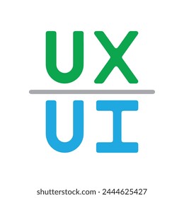 UX UI design color text icon for you works