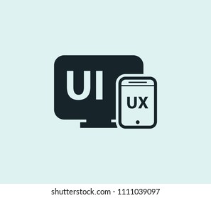 Ux Ui Design Icon Line Isolated Stock Vector (Royalty Free) 1111039097 ...