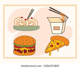 UX UI Design Kits. Get your food Service icon.