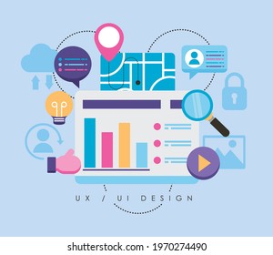 ux ui set icons in webpage