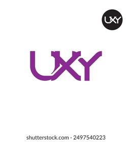 UXY Logo Letter Monogram Design