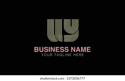 UY initial logo | initial based abstract modern minimal creative logo, vector template image. luxury logotype , real estate homie . typography . initials 