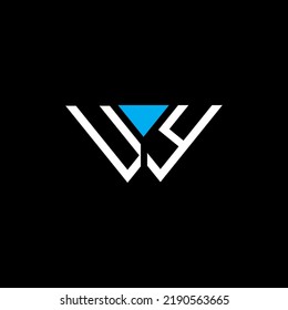 UY letter logo creative design with vector graphic, UY simple and modern logo.