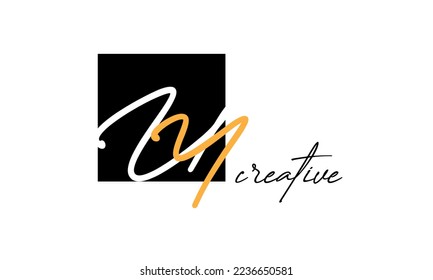 Ubune-Briefe kreatives, modernes Schriftlogo-Design