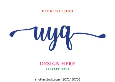 UYQ lettering logo is simple, easy to understand and authoritative