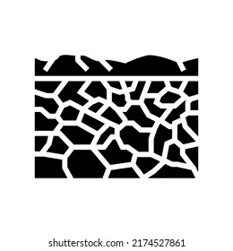 uyuni salt flats glyph icon vector. uyuni salt flats sign. isolated symbol illustration