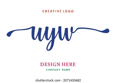 El logotipo de la inscripción de la UYW es sencillo, fácil de entender y autoritario