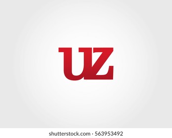 uz lowercase logotype
