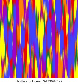 Usbekisches Ikat-Muster. Usbekisches Ikat Muster Stoff Stil. Usbekisches Ikat Muster Design für Hintergrund, Bildschirmhintergrund, Textil, Kunst, Bekleidungspapier.