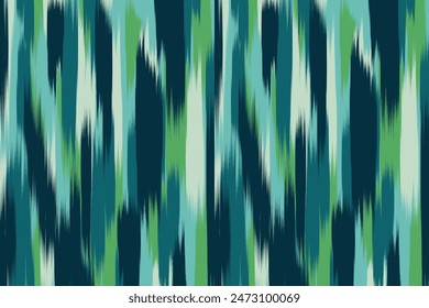 Uzbek ikat pattern. Uzbek ikat pattern fabric style. Uzbek ikat pattern design for background, wallpaper, textile, art, clothing, wrapping paper, Uzbekistan style, Uzbekistan fabric