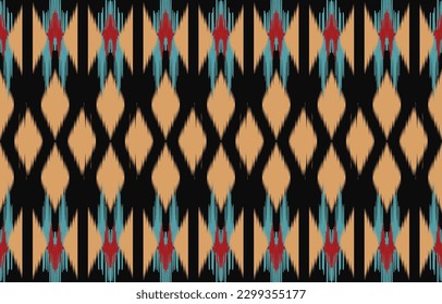 Usbekistan ist ein Sklavengewebe aus Usbekistan. Hintergrund, Design für Stoff, Vorhang, Mantel, Robe, ikat aus Usbekistan.