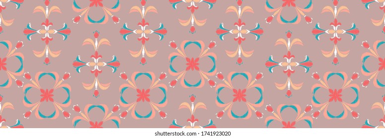 Patrón uzbeko de tela de seda ikat, motivo étnico azul índigo y blanco. Patrón de repliegue de tiempo.