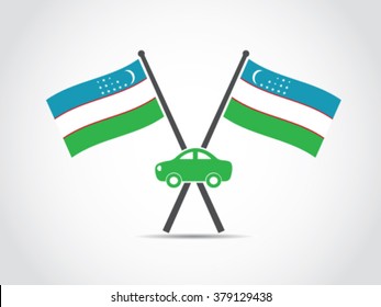 Uzbekistan Emblem Car Manufacture