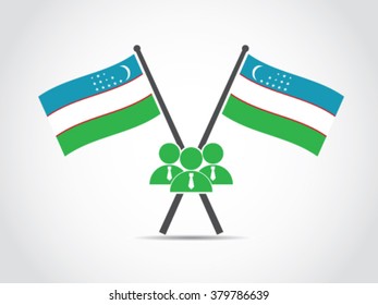 Uzbekistan Emblem Employee