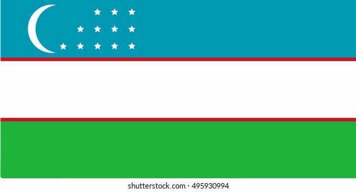 Uzbekistan flag
