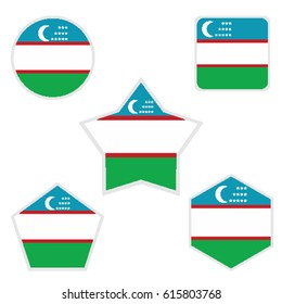 uzbekistan flag
