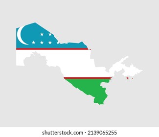 741 Uzbekistan flag map shaped Images, Stock Photos & Vectors ...