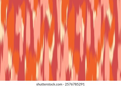 Uzbekistan ikat pattern. Uzbekistan ikat abstract ethnic design. Uzbekistan pattern design for background, wallpaper, textile, art, clothing, wrapping paper, Uzbek style, Uzbek fabric