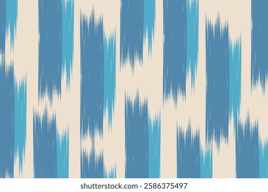 Uzbekistan ikat pattern. Uzbekistan ikat abstract ethnic design. Uzbekistan pattern design for background, wallpaper, textile, art, clothing, wrapping paper, Uzbek style, Uzbek fabric