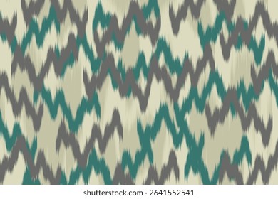 Uzbekistan ikat pattern. Uzbekistan ikat abstract ethnic design. Uzbekistan pattern design for background, wallpaper, textile, art, clothing, wrapping paper, Uzbek style, Uzbek fabric
