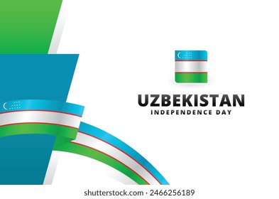 Uzbekistan Independence Day Celebrate Design