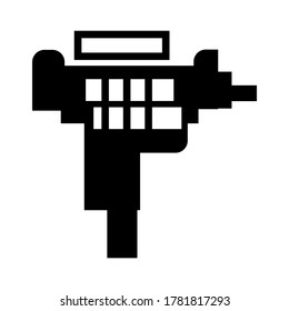 uzi icon or logo isolated sign symbol vector illustration - high quality black style vector icons
