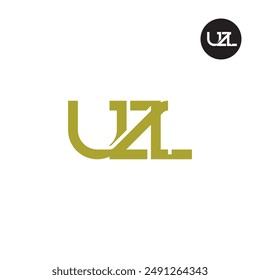UZL Logo Letter Monogram Design