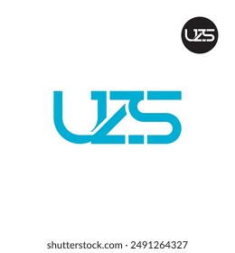 UZS Logo Letra Monograma Diseño