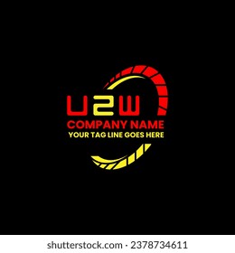 UZW letter logo vector design, UZW simple and modern logo. UZW luxurious alphabet design  