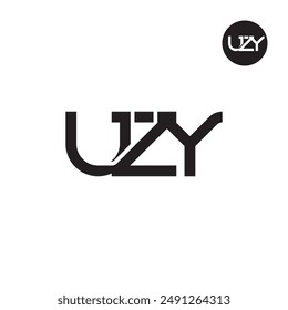 UZY Logo Letter Monogram Design