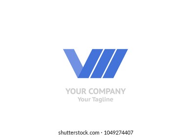 V or 7 logotype