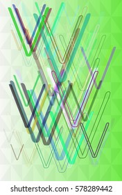 V Alphabet texture template