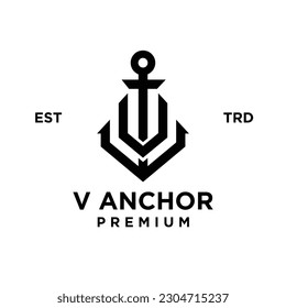 v Anchor-Brief-Initial-Design-Symbol