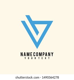 the V and B logos are strong unique and luxurious