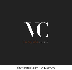 V C letters Joint logo icon vector for business card and corporate identity.