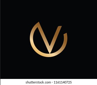 Initial Letter C V Cvvc Logo Stock Vector (Royalty Free) 1758382478