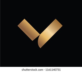 V company vector logo and symbol Design
