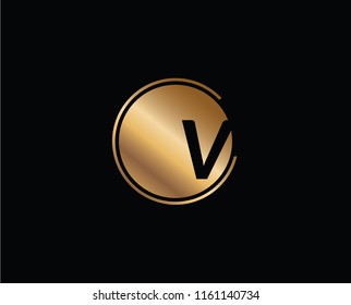 V company vector logo and symbol Design
