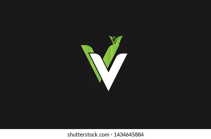 V company vector logo and symbol Design