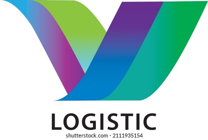 v Diseño de logotipos y símbolos para vectores de empresa